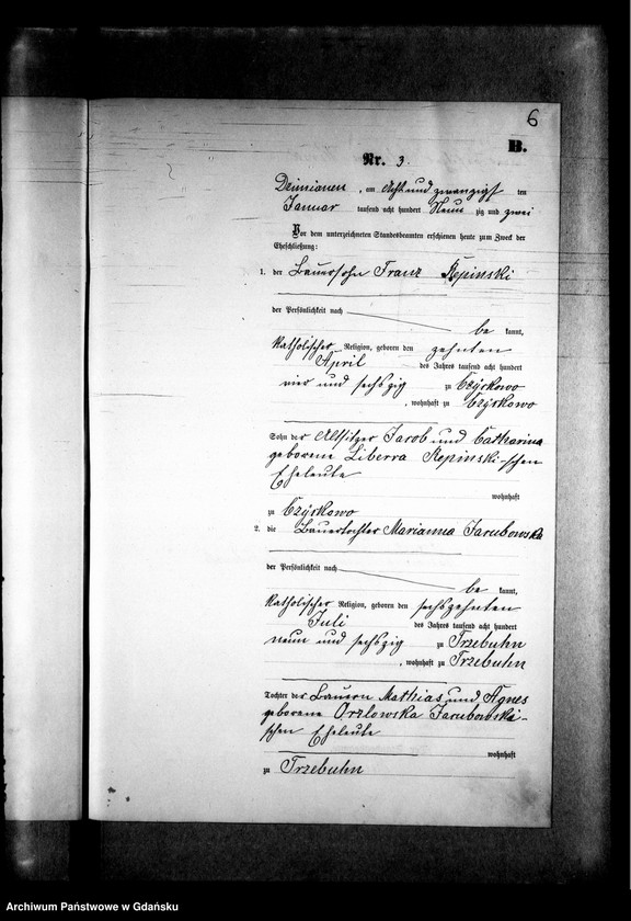 image.from.unit.number "Księga małżeństw"