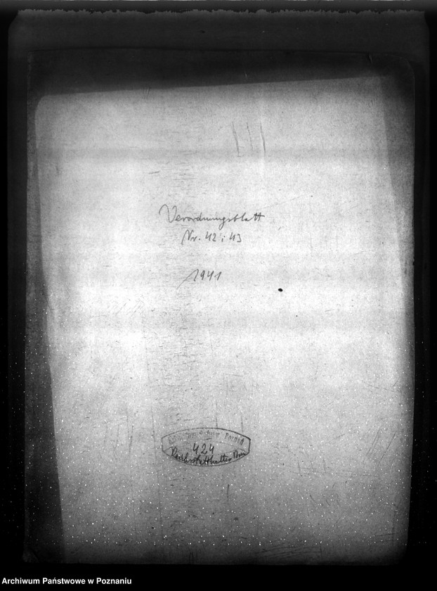 Obraz 4 z jednostki "Verordnungsblatt Nr. 42 i 43"