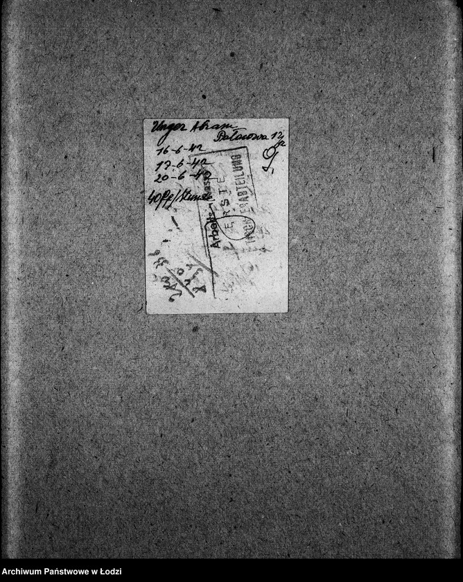 Obraz 12 z jednostki "Tischler-Abteilung [Zasiłki chorobowe dla pracowników wydziału, listy pracowników, zaświadczenia lekarskie]"