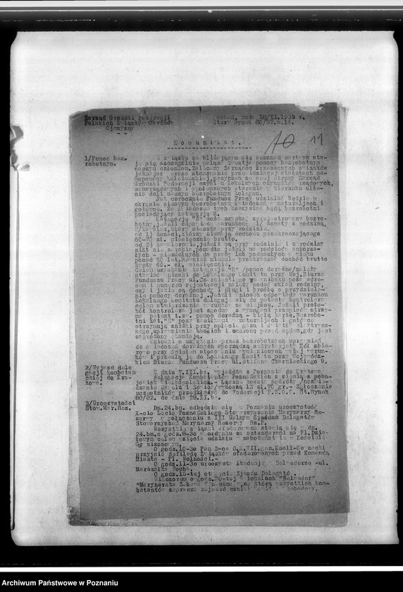 Obraz 15 z jednostki "Rozkazy, okólniki, komunikaty Federacji Polskich Związków Obrońców Ojczyzny Zarządu Grodzkiego oraz sprawozdanie z działalności gospody i świetlic-ewidencja kół kombatanckich należących do Federacji Zarządu Grodzkiego"