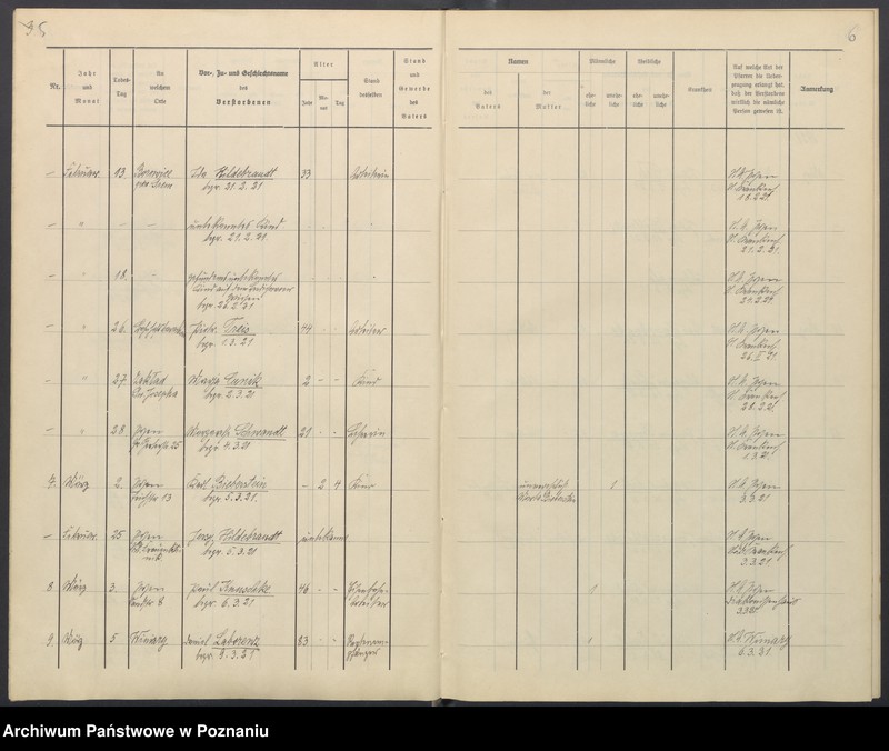 Obraz 6 z jednostki "Sterbenbuch"