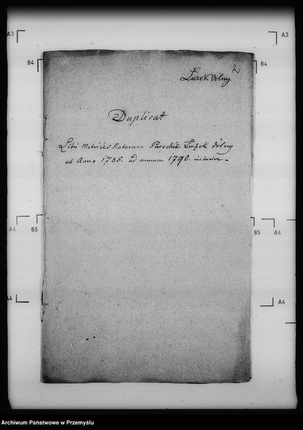 Obraz 6 z jednostki "[Kopie ksiąg metrykalnych parafii Łużek Dolny (dekanat Drohobycz)]"