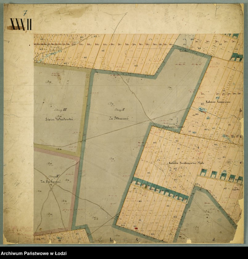 image.from.unit.number "Pierworys urządzenia dóbr Wiaderno w guberni warszawskiej powiecie piotrkowskim ekonomii Wolbórz położonych"