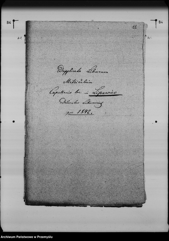 image.from.unit.number "[Kopie ksiąg metrykalnych parafii Lipowiec (dekanat Lubaczów)]"