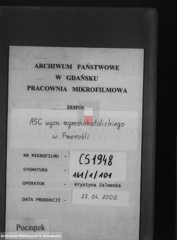 image.from.unit.number "Nastojaščaja Kniga poimienovannaja "Duplikatom" naznačena dlja zapisyvania Aktov graždanskago sostojanija o Roždenii, Brakosočetanii i Smerti Pržerasl
