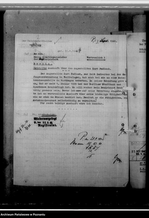 Obraz 6 z jednostki "Padloch, Kurt - komisarz obwodowy"