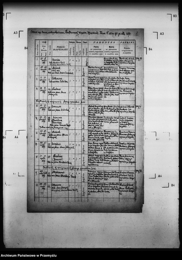 image.from.unit.number "[Kopie ksiąg metrykalnych parafii Żegiestów z filią Zubrzyk (dekanat Muszyna)]"