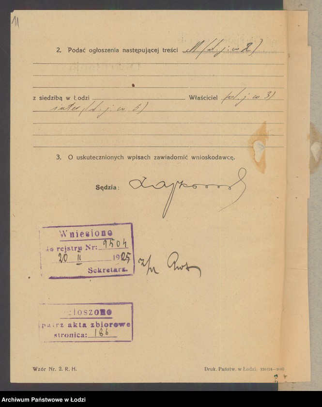 Obraz 13 z jednostki "Mordka Sulimierski- sklep rzeźniczy"