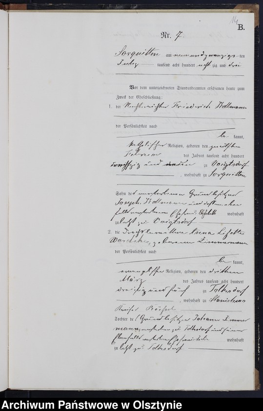image.from.unit.number "Heiraths-Haupt-Register Nr 1 - 13"