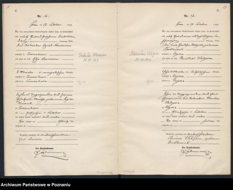 Obraz 11 z jednostki "Księga miejscowa zgonów [Rejestr główny zgonów]"