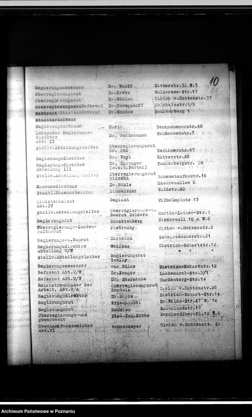 Obraz 15 z jednostki "Einladungsliste (na uroczystości państwowe itp.)"