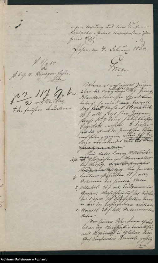 Obraz 6 z jednostki "A. betr. den Michael von Wierzbicki"