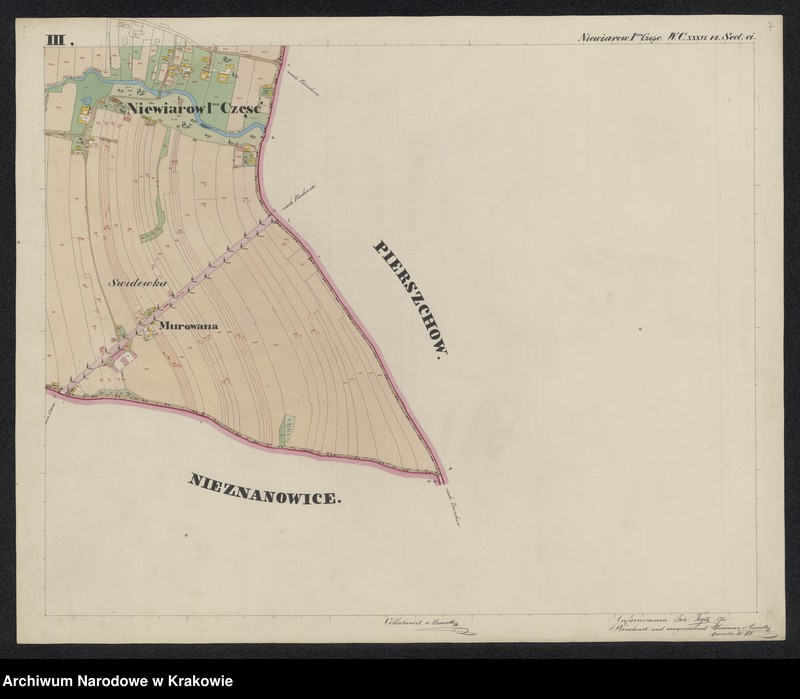 Obraz 6 z jednostki "195 Dorf Niewiarow [Niewiarów] I-sza część in Galizien Bochnier Kreis"