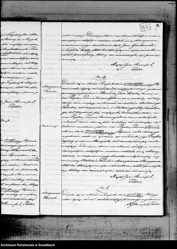 image.from.unit.number "Duplikat aktów Stanu Cywilnego urodzeń, małżeństw i zejść Parafii Ewangelicko-Reformowanej Serejskiej na rok 1861"