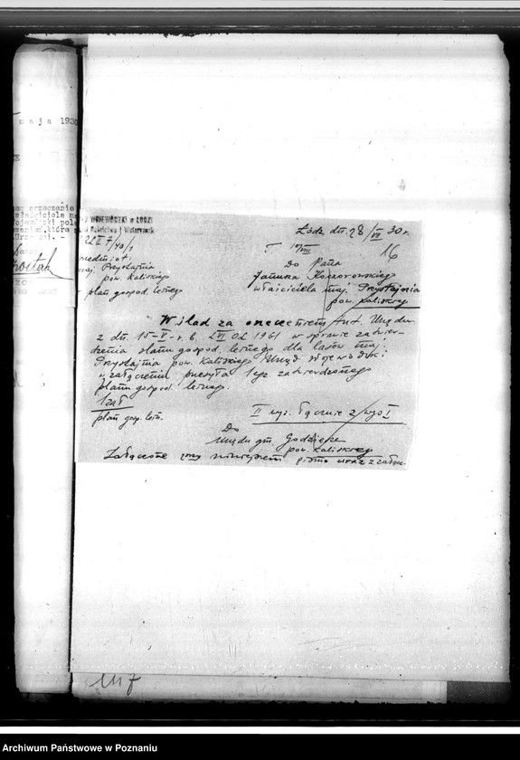 Obraz 20 z jednostki "Zatwierdzenie projektu planu urządzenia gospodarstwa leśnego dla lasów majątku Przystajnia powiat kaliski"