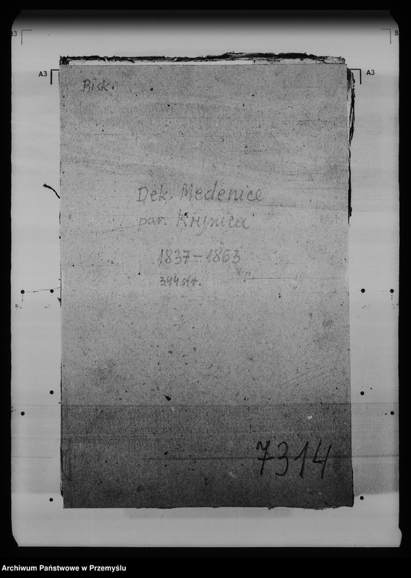 Obraz 4 z jednostki "[Kopie ksiąg metrykalnych parafii Krynica (dekanat Medenice)]"