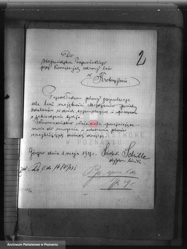 Obraz 6 z jednostki "Majętność leśna Możdzanów powiat ostrowski"