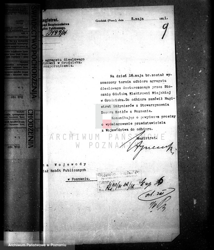 Obraz 14 z jednostki "Elektrownia w Lesznie i Grodzisku"