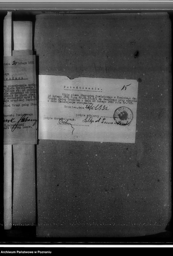 Obraz 19 z jednostki "Sprawa zatwierdzenia uzupełnienia planu gospodarstwa leśnego dla obciążonych służebnościami lasów majątku Biała-Królikowska powiatu konińskiego"