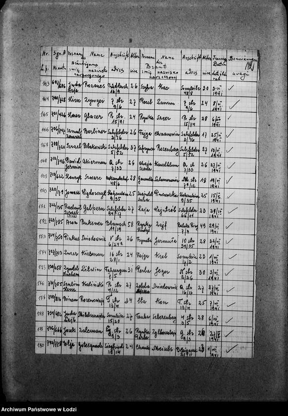 Obraz 15 z jednostki "[Imienne wykazy zaślubionych lub zaręczonych par]"