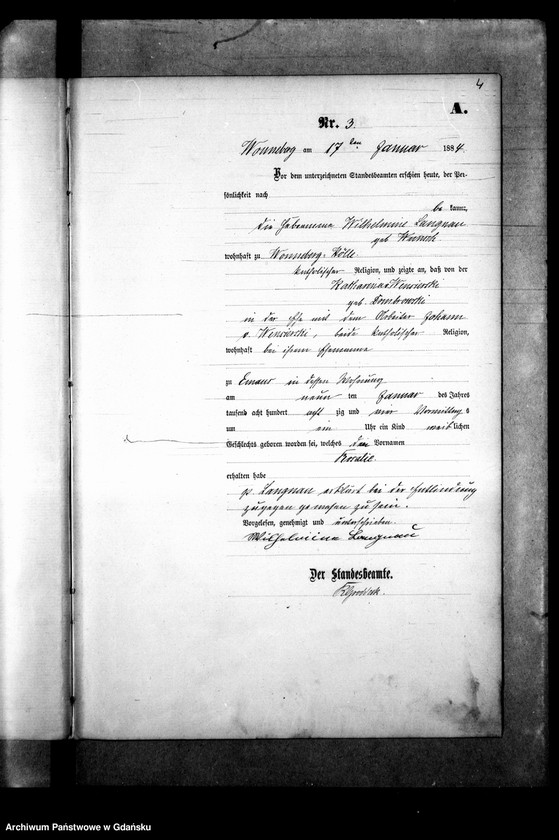 image.from.team "Urząd Stanu Cywilnego w Ujeścisku, obecnie część Gdańska"