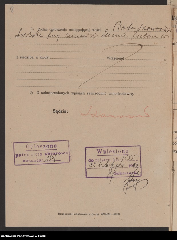 Obraz 10 z jednostki "Piotr Skowroński- sprzedaż obuwia"