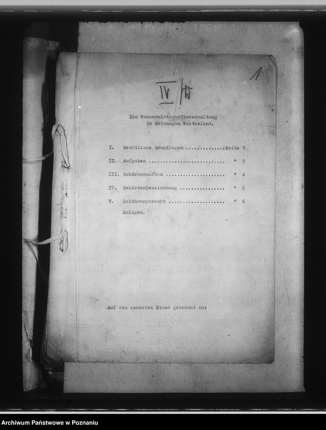 Obraz 5 z jednostki "Zarządzenia i przepisy w sprawie gospodarki wodnej w Kraju Warty"