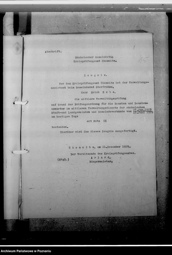 Obraz 19 z jednostki "Nebe, Bruno - komisarz obwodowy"