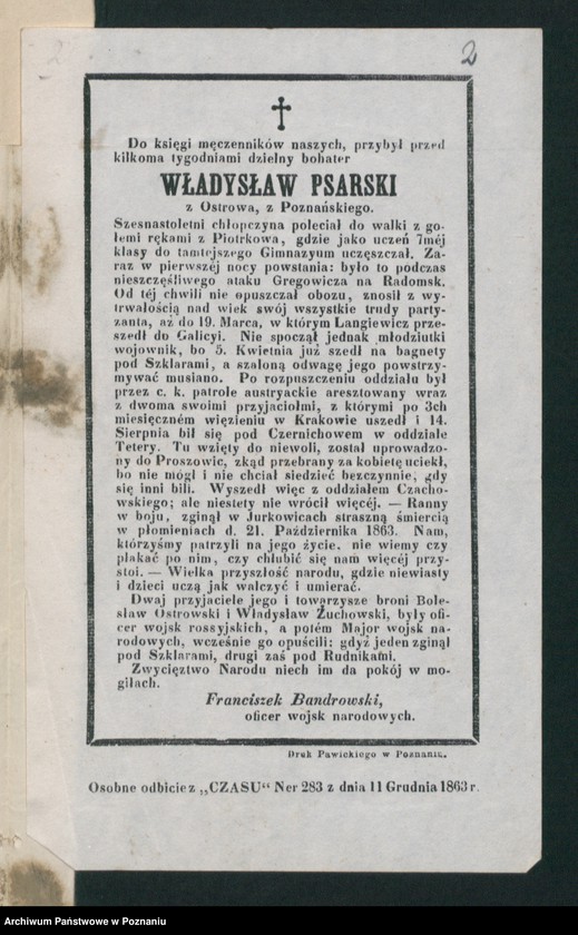 Obraz 5 z jednostki "A. betr. Felicjan Rynarzewicz"