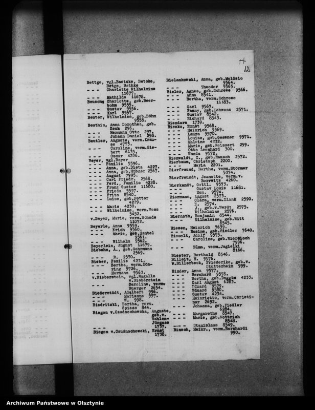 image.from.unit.number "Alphabetisches Namensverzeichnis der in Königsberg Begrabenen /do powyżej wym. 2 t. Grabbücher z 1933/"