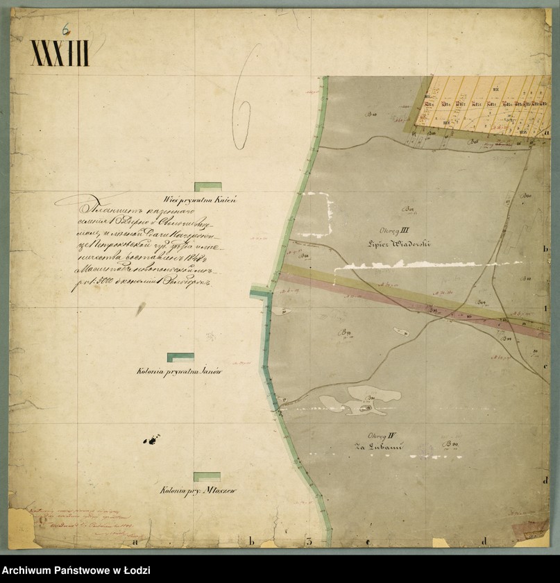 image.from.unit.number "Pierworys urządzenia dóbr Wiaderno w guberni warszawskiej powiecie piotrkowskim ekonomii Wolbórz położonych"