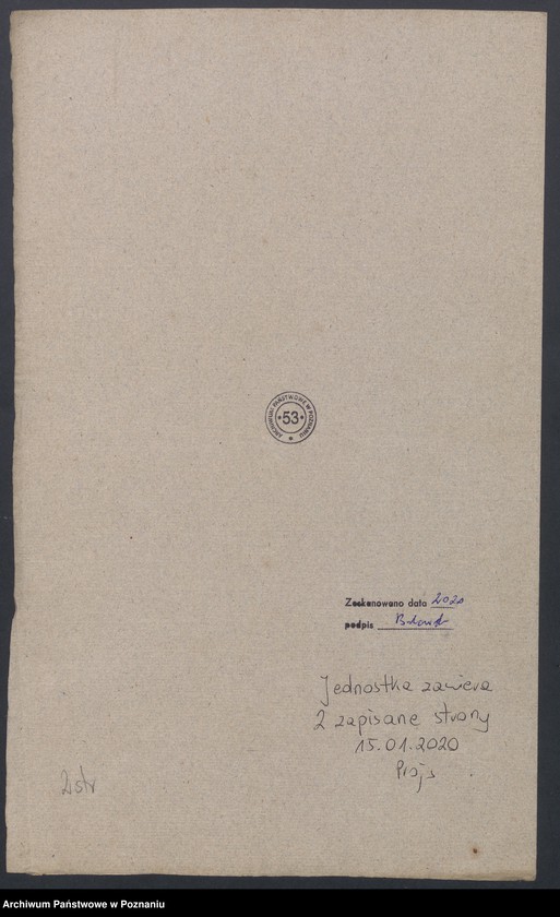 Obraz 4 z jednostki "Duplikat der Verstorbenen"