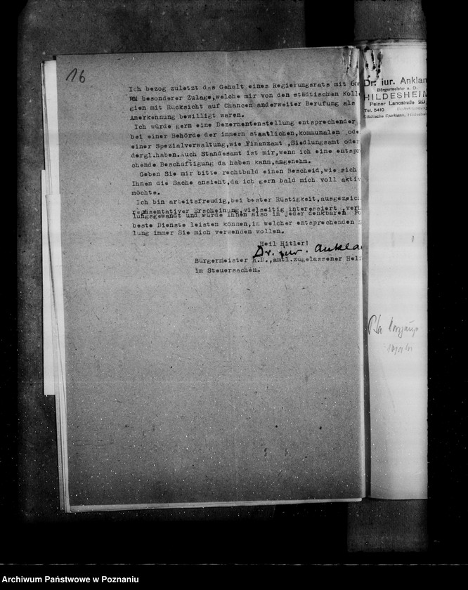 Obraz 20 z jednostki "Bewerbungen um Anstellung"