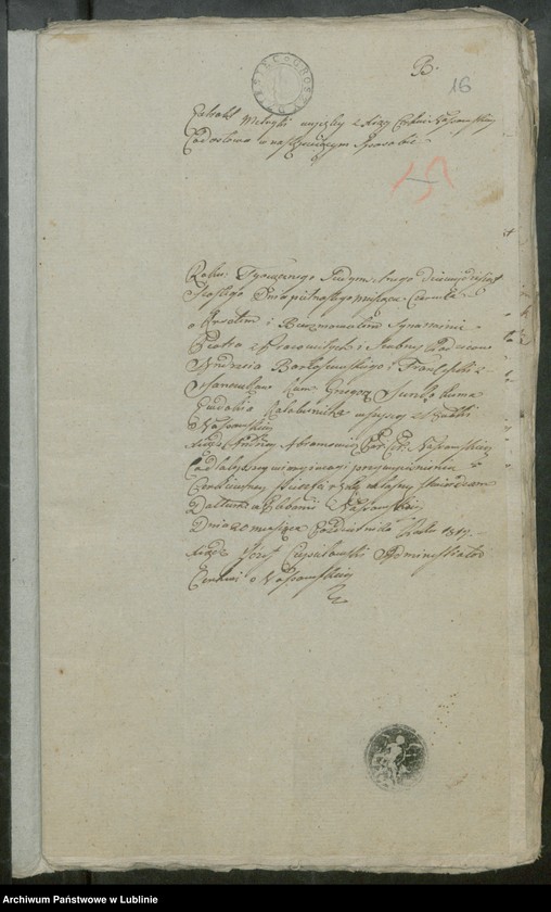 image.from.unit.number "Alegaty do ksiąg urodzeń, zapowiedzi, małżeństw i zgonów z lat 1817 - 1818"