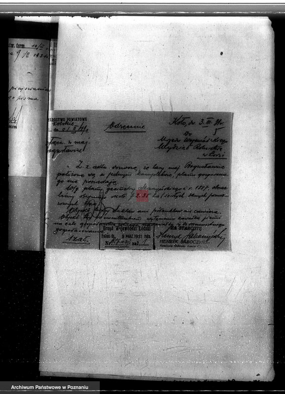 Obraz 9 z jednostki "Sprawa wyłączenia obszarów leśnych z majątku Bogusławice powiatu kolskiego"