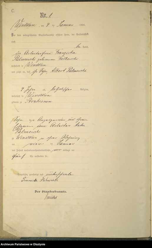 image.from.unit.number "Sterbe-Haupt-Register Nr 1 - 40"