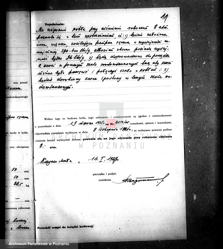 Obraz 15 z jednostki "Majętność Krzycko Małe, pow. leszczyński, własność E. Śmiechowski, nr woj. kotła 5792"