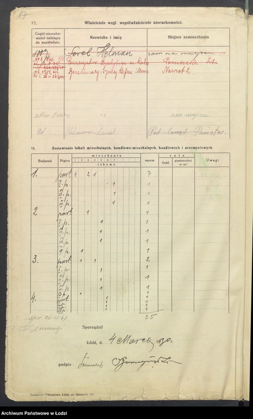image.from.unit.number "Księga inwentarzowa nieruchomości m. Łodzi ul. Więckowskiego"