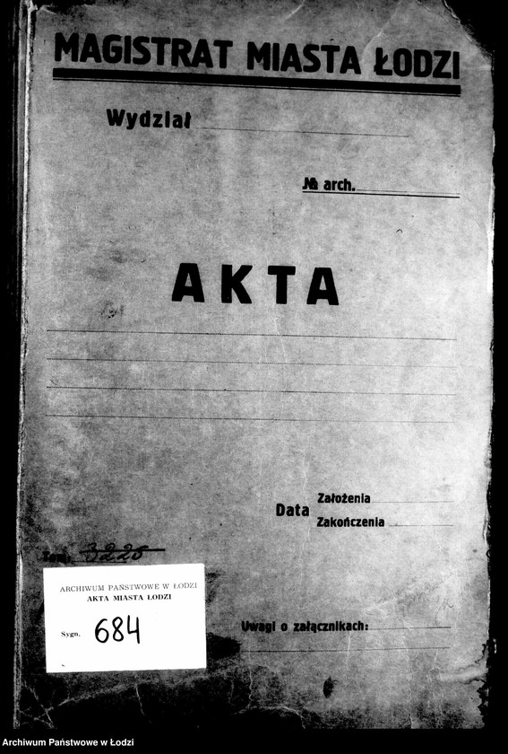 Obraz 4 z jednostki "Akta tyczące się szpitala"