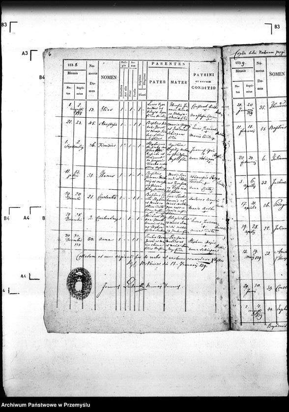 Obraz 10 z jednostki "[Kopie ksiąg metrykalnych parafii Małastów z filiami Ropica Ruska, Pętna (dekanat Gorlice)]"
