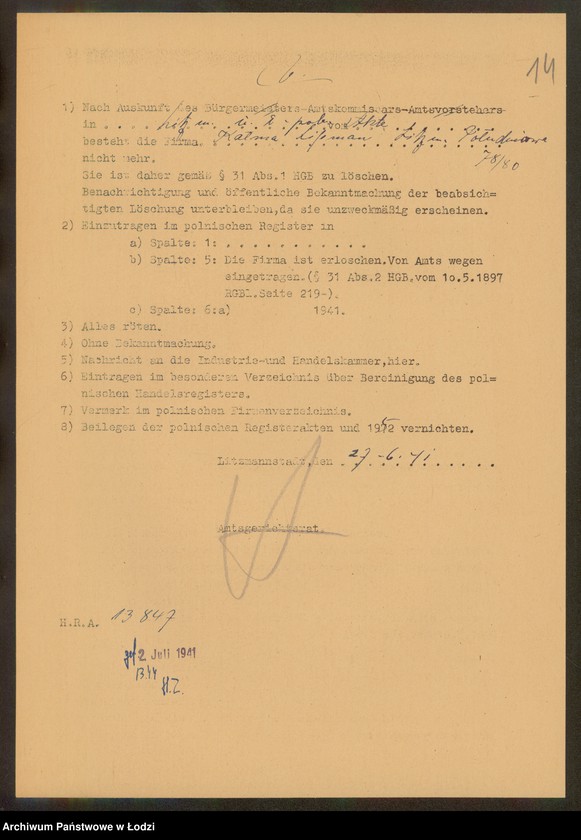 Obraz 16 z jednostki "Kałma Lipman- fabryka pończoch"