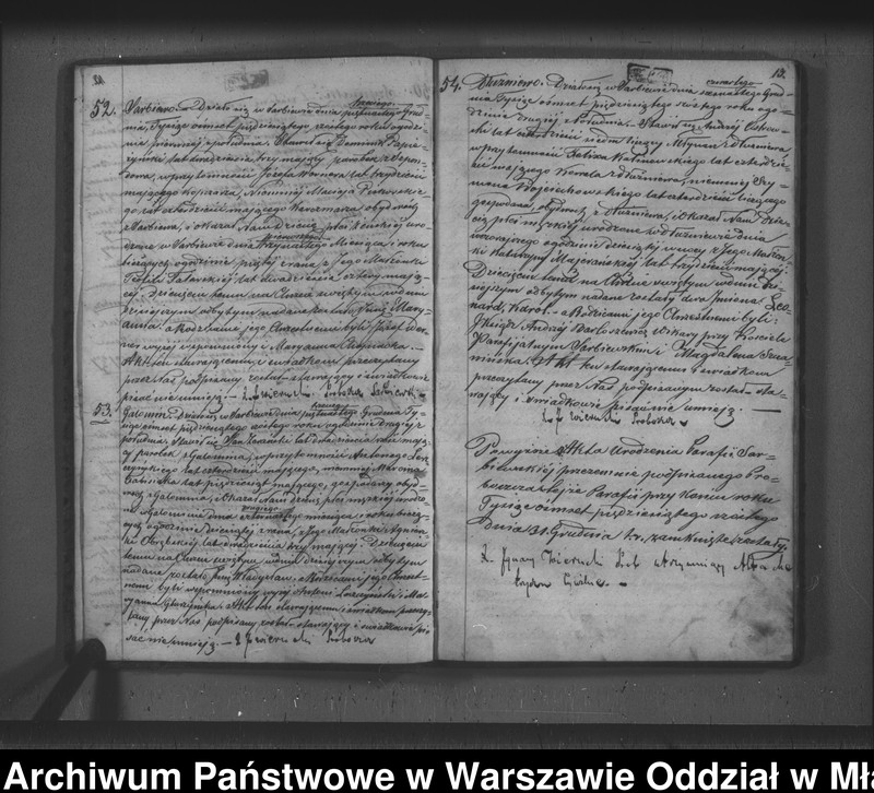 image.from.unit.number "Akta urodzeń, małżeństw i zgonów"