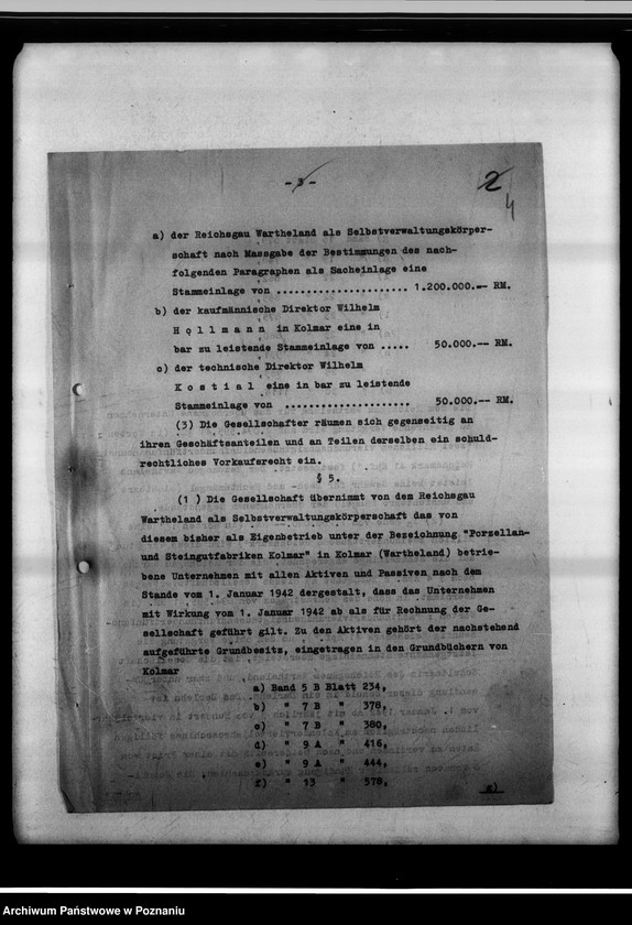 Obraz 8 z jednostki "Umsatzsteuerpflicht bei der Einbringung der Porzellan- und Steingutfabriken Kolmar in die G.m.B.H."
