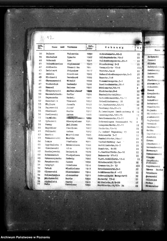 Obraz 16 z jednostki "Absonderung von Tbc-Kranken [Polen]."