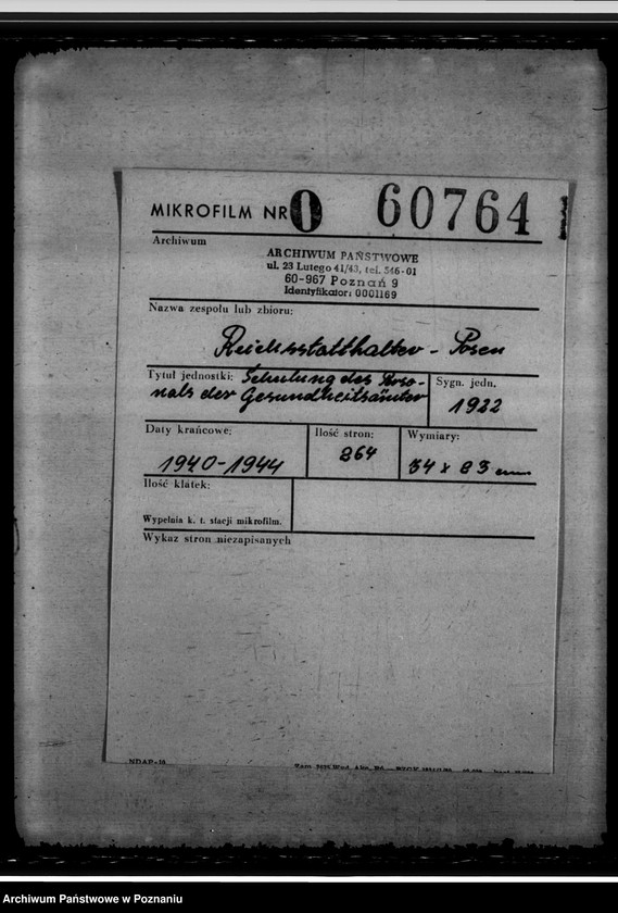 Obraz 2 z jednostki "Schulung des Personals der Gesundheitsämter"