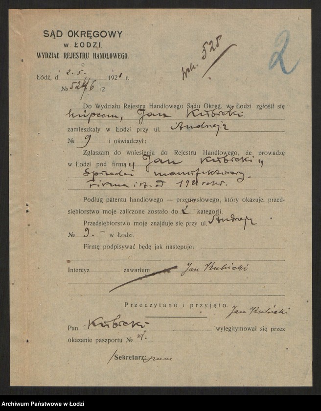 Obraz 4 z jednostki "Jan Kubicki - sprzedaż manufaktury"