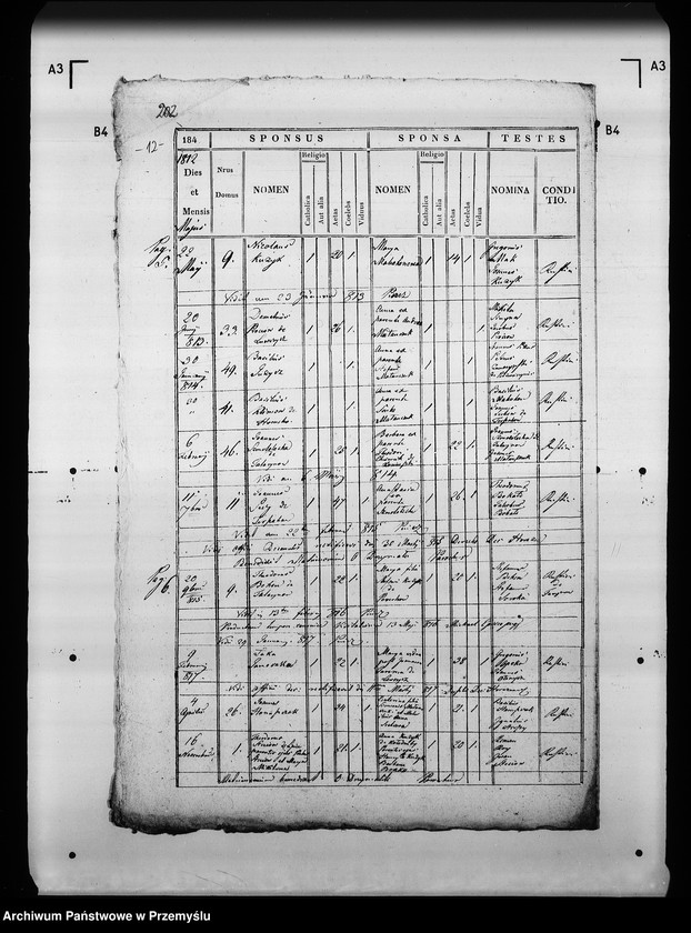 Obraz 16 z jednostki "[Kopie ksiąg metrykalnych parafii Kołodruby z filiami Lipice, Powerchów (dekanat Komarno)]"