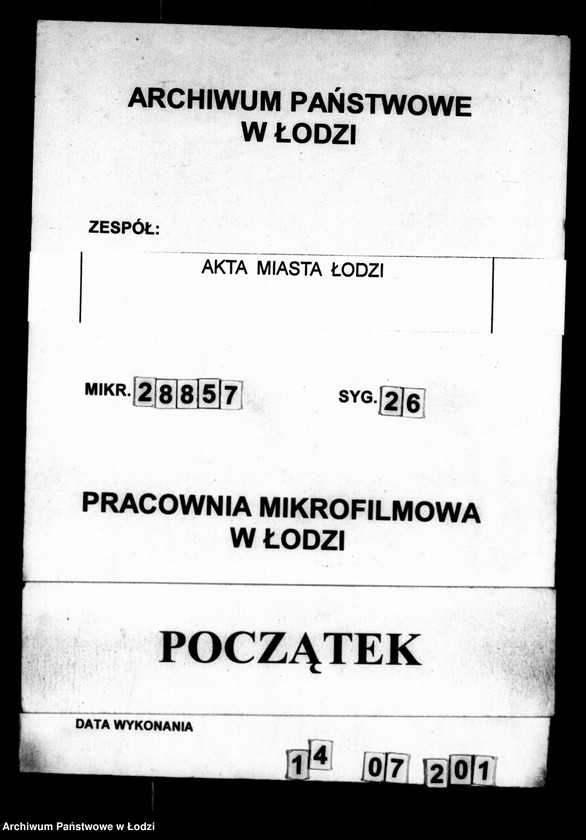 Obraz 1 z jednostki "Akta tyczące się garbarzy"