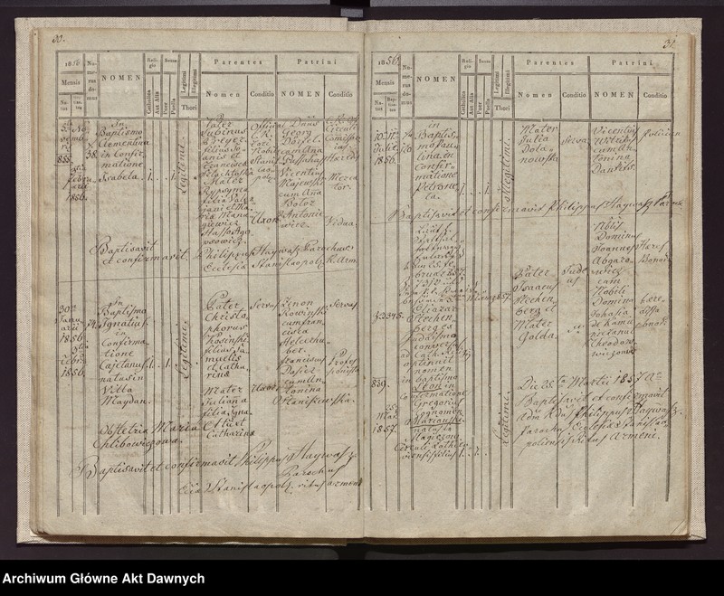 image.from.unit.number "Parafia Stanisławów, ormiańska archidiecezja lwowska; Galicja, zabór austriacki. Księga metrykalna urodzeń."