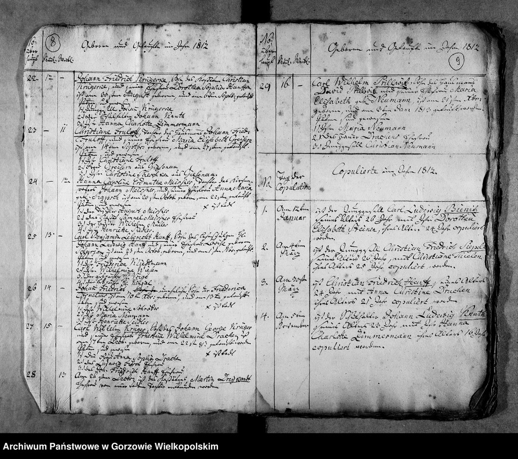 image.from.unit.number "Duplikate der Kirchenbücher von der Parochie Stennewitz: Dühringshof (Bogdaniec), Friedrichsberg (Motylewo), Gennin (Jenin)"